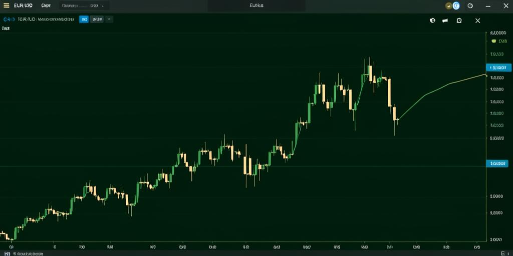Aone FX MetaTrader 5 EUR/USD candlestick chart